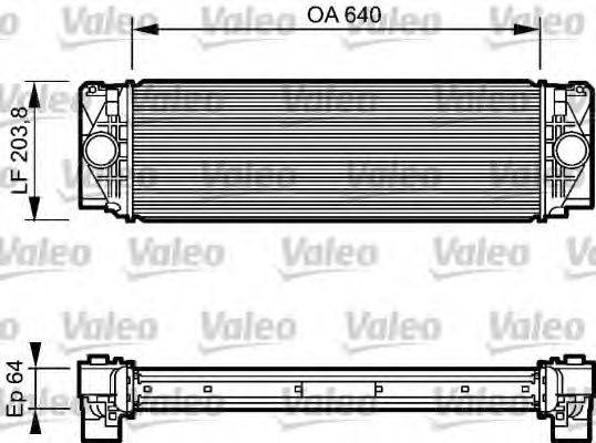 VALEO IA1413 Інтеркулер