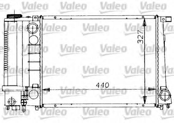 VALEO 819410 Радіатор, охолодження двигуна