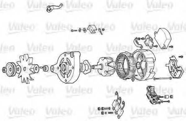 VALEO 9AL2765G Генератор