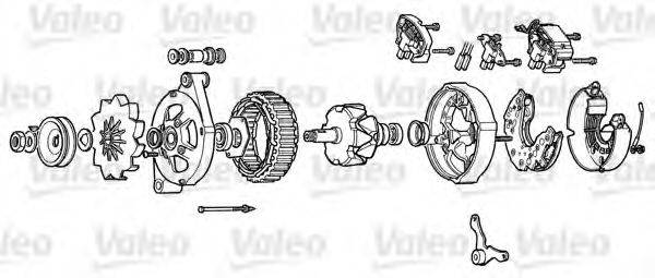 VALEO A13N255 Генератор