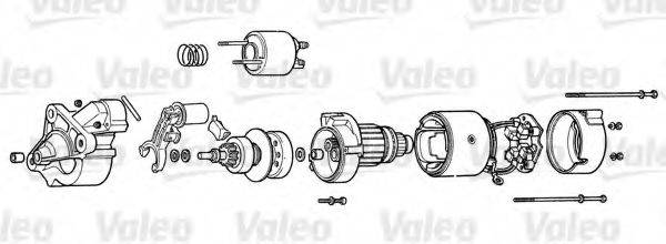 VALEO D9R99 Стартер