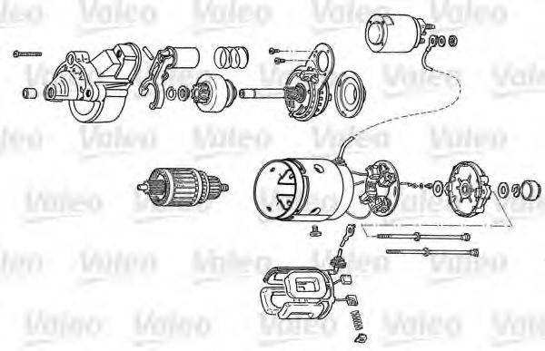 VALEO D8R27 Стартер