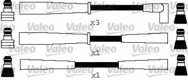 LUCAS ELECTRICAL DKB114 Комплект дротів запалювання