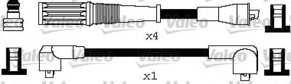 LUCAS ELECTRICAL DKB229 Комплект дротів запалювання