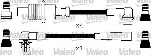LUCAS ELECTRICAL DKB235 Комплект дротів запалювання