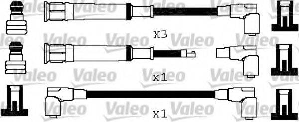LUCAS ELECTRICAL DKC117 Комплект дротів запалювання