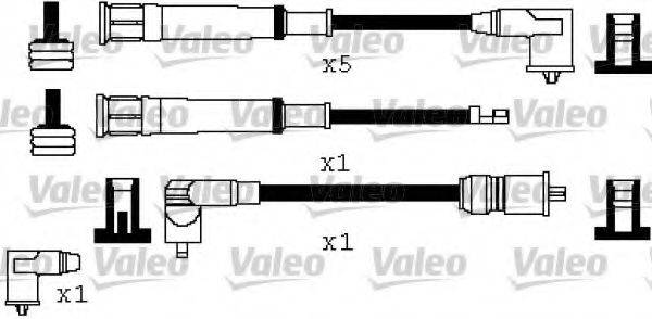LUCAS ELECTRICAL DKC105 Комплект дротів запалювання