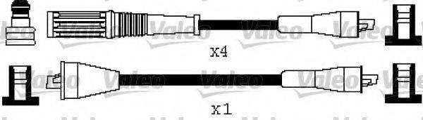 LUCAS ELECTRICAL DKB303 Комплект дротів запалювання