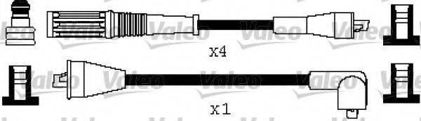 LUCAS ELECTRICAL DKB171 Комплект дротів запалювання