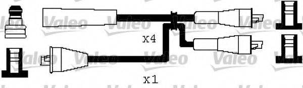 LUCAS ELECTRICAL DKB175 Комплект дротів запалювання