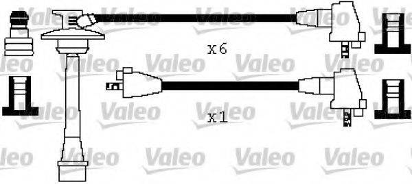 LUCAS ELECTRICAL DKB349 Комплект дротів запалювання
