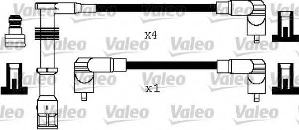 LUCAS ELECTRICAL DKC141 Комплект дротів запалювання