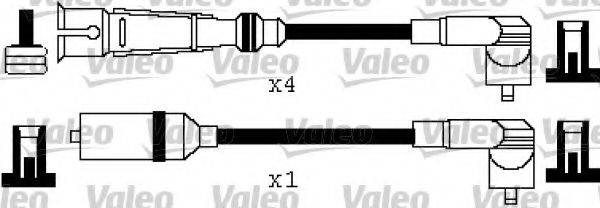 LUCAS ELECTRICAL DKC206 Комплект дротів запалювання