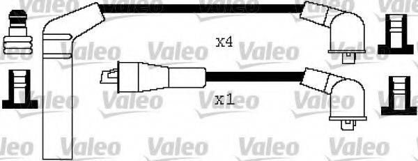 LUCAS ELECTRICAL DKB647 Комплект дротів запалювання