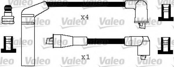 LUCAS ELECTRICAL DKB439 Комплект дротів запалювання