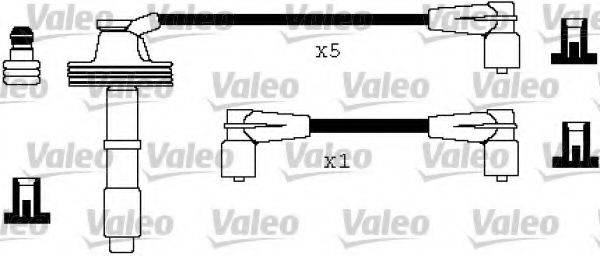 LUCAS ELECTRICAL DKB252 Комплект дротів запалювання