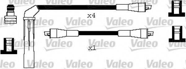 LUCAS ELECTRICAL DKB458 Комплект дротів запалювання