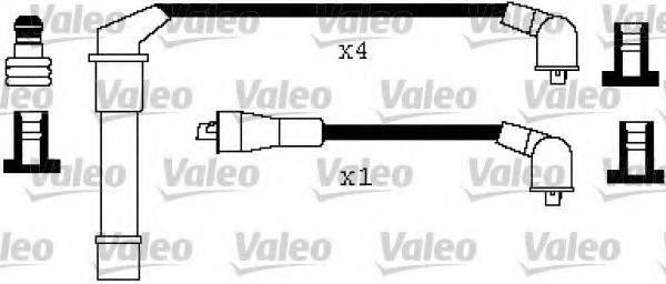 LUCAS ELECTRICAL DKB661 Комплект дротів запалювання