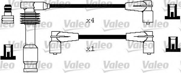 LUCAS ELECTRICAL DKB662 Комплект дротів запалювання