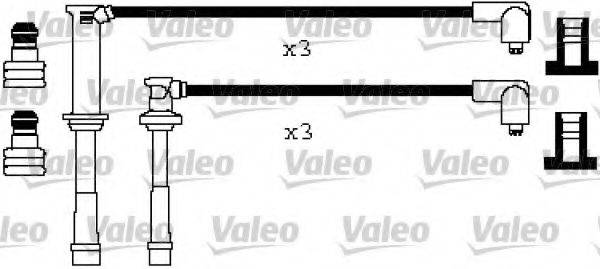 LUCAS ELECTRICAL DKB669 Комплект дротів запалювання