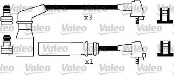CHAMPION LS348 Комплект дротів запалювання