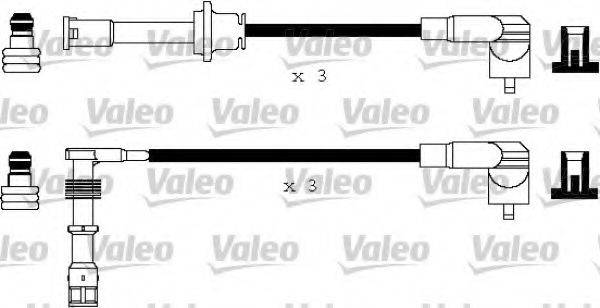 LUCAS ELECTRICAL DKC224 Комплект дротів запалювання