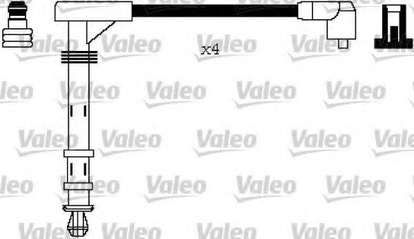 LUCAS ELECTRICAL DKB279 Комплект дротів запалювання