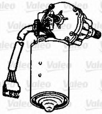 VALEO 403418 Двигун склоочисника