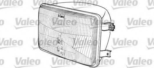 VALEO 84887 Основна фара