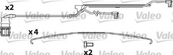VALEO 27174 Комплект гальмівних колодок, дискове гальмо