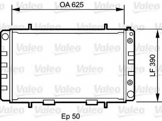 LAND ROVER ESR3684 Радіатор, охолодження двигуна