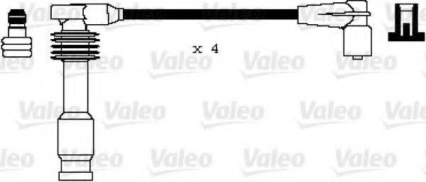VALEO 346103 Комплект дротів запалювання