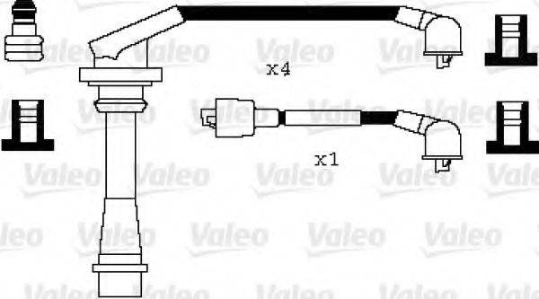 LUCAS ELECTRICAL DKB860 Комплект дротів запалювання