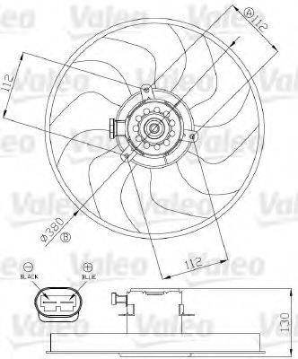 RENAULT 7701050192 Вентилятор, охолодження двигуна