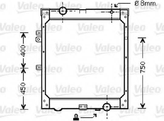 KALE OTO RADYATOR 1053 Радіатор, охолодження двигуна