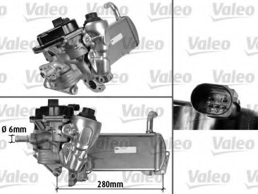 VALEO 700438 Клапан повернення ОГ