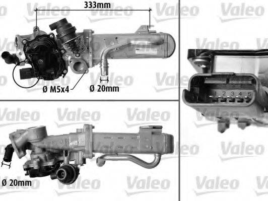 FORD 1701764 Клапан повернення ОГ
