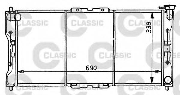 MAZDA FS19-15-200F Радіатор, охолодження двигуна