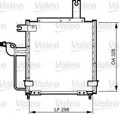 MAZDA D201-61-480 B Конденсатор, кондиціонер