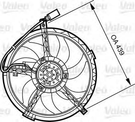 MINI 17 42 2 754 854 Електродвигун, вентилятор радіатора