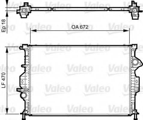 FORD 1493773 Радіатор, охолодження двигуна