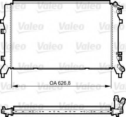 VW 1K0121251EC Радіатор, охолодження двигуна