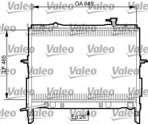 KIA 253103E810 Радіатор, охолодження двигуна