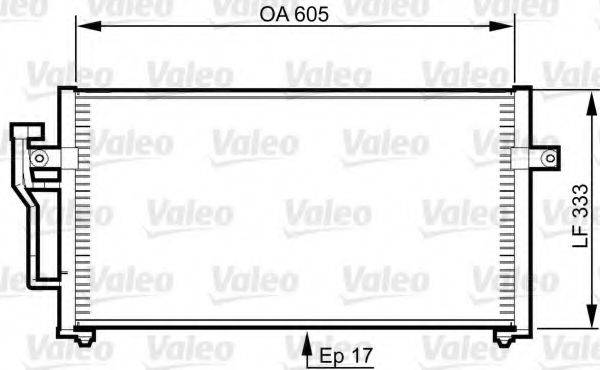 SERCK-MARSTON 43371 Конденсатор, кондиціонер