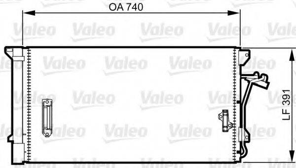 AUDI 4L0260401 Конденсатор, кондиціонер