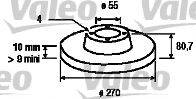 LUCAS ELECTRICAL 6044146 гальмівний диск