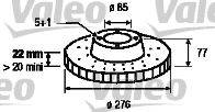 LUCAS ELECTRICAL DF2790 гальмівний диск