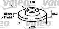 LUCAS ELECTRICAL DF2597 гальмівний диск
