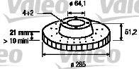 LUCAS ELECTRICAL DF 1814 гальмівний диск