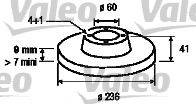 LUCAS ELECTRICAL DF 1607 гальмівний диск